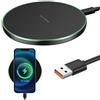 Caybats Caricabatterie a induzione wireless, compatibile con i Phone 16/15/14/13/12 serie, Air-Pods 4/3/2, Sam-Sung Ga-laxy S24/S23/S22/S21, Note, One-Plus