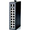 WIWAV WDH-16GT2GF-DC 10/100/1000Mbps Switch Ethernet industriale Gigabit a 18 porte non gestito con guida DIN/montaggio a parete (senza ventole, -30 ℃ ~ 75 ℃)