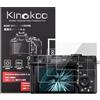 kinokoo Pellicola protettiva per schermo per fotocamera per Sony A7C II, A6700, A7CR, 0,25 mm, durezza 9H, Alpha7C II/A6700/A7C R, anti-impronte, antigraffio e senza bolle(Confezione da 3)