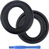 MMOBIEL Cuscinetti Auricolari di Ricambio per Sony PlayStation 5 Pulse Elite Wireless Cuffie PS5 di MMOBIEL - Memory Foam e Protein PU Cuscinetti Cuffie - Padiglioni Cuffie - Nero