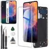 RongZy LCD Schermo per Samsung Galaxy A70 A705 A705F SM-A705F Display Digitizer Assembly Vetro di Ricambio Touch Screen con Strumenti(Nero con Cornice)