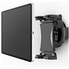 Padwa Lifestyle Supporto da parete per tablet, girevole a 360°, universale, per tablet da 4,7-13, adatto per cucina, bagno, camera da letto, camera da lettura