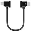 Hensych Cavo da 15 cm da tipo C a tipo C/Micro-USB per Avata per Mini 3 Pro/Mavic 3/FPV/Mini 2/Mavic Air 2/Air 2S/Pocket 2/Osmo Pocket Tablet Phone Cavo di trasferimento dati (15 cm Type-c a Micro)
