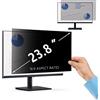 PaceBid Filtro Privacy Schermo per Monitor Widescreen/Computer Desktop，Privacy Protector, Anti-Glare, Anti-Scratch, Blocks 96% UV Blue Light Protection -23.8 inch Widescreen (16:9)