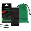 PATONA Premium Twin PD Caricabatterie per Sony F550 F750 F970 | Anche per FM50 e FM500H - caricatore doppio USB-C con supporto QC/PD, ricarica rapida da 20W in su