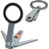 Panlouting Magnetico Pieghevole Telefono Supporto | Con Attacco a Vite 1/4 e Slitta Fredda | Treppiede Estensibile Portatile Alluminio Selfie Stick | Per iPhone MagSafe e Android | Con Anello Magnetico