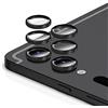 GIOPUEY [Protezione Completa Pellicola Fotocamera Compatibile con Samsung Tab S10 Ultra/S9 Ultra, [2 Pezzi] Metallo + Vetro Temperato, Protezione Fotocamera - Black