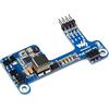 Waveshare Power Over Ethernet POE HAT per Raspberry Pi 4B/3B+, IEEE 802.3af Conforme Mini POE HAT Supporto Collegamento della Ventola di Raffreddamento, Compatibile con Raspberry Pi Case Ufficiale
