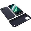 foto-kontor Custodia compatibile con Doro Aurora A30 cover protettiva nero borsa gomma TPU protezione telefono smartphone angoli