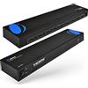 OREI HD-108 - Splitter HDMI 1x8 1080p (da un ingresso a otto uscite) da 1 porta a 8 display HDMI duplicato/specchio, splitter alimentato per supporto 3D Full HD 1080p ad alta risoluzione