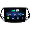 MISONDA 6G+128G Android 15 Autoradio 2 Din 10 pollici IPS Per Jeep Compass 2017-2021 Radio con supporto GPS Navi |Bluetooth| DAB+ |DSP |Android Auto |WLAN |4G|MirrorLink|RDS|USB