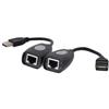 Cablecc Cavo di prolunga USB per tastiera e mouse su cavo RJ45 CAT5E CAT6