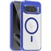 IMEIKONST Magnetica Cover per Google Pixel 10 Pro, Compatibile con MagSafe, Custodia Trasparente Protettiva Anti Ingiallimento Antiurto Case per Google Pixel 10. Blu Scuro BCCX