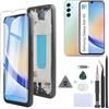 RongZy Schermo LCD per Samsung Galaxy A34 5G Sostituzione Display per Samsung Galaxy A34 5G A346B Digitizer Assembly Vetro di Ricambio Touch Screen con Strumenti(6.6, Nero con Cornice)