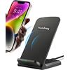 OneCut Caricatore Wireless, Stazione di Ricarica Induttiva per iPhone 16 15 14 13 12 11 Pro Max SE Xs XR X 8 Plus, Galaxy Z Fold Filp 5 4 3 S25 S24 S23 S22 S21 FE S20 S10 S9 S8 Note 20/10
