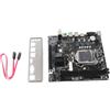 Ailgely Scheda Madre Desktop H61 6 USB 2.0 DDR3 M.2 NVMe NGFF 100 Mbps LAN ATX Scheda Madre LGA1155 Socket I3 I5 I7 DDR3 Ad Alta velocità Non ECC Supporto di Memoria per Informatico