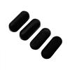 ZAHARA Piedini Antiscivolo per Laptop di Ricambio per dell Latitude 5500 5501 5502 5505 5509 5510 5511 Precision 3540 3541 3542 3550 3551 Nero 4PCS Laptop Feet