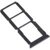 Generico Carrello Vassoio alloggio tray Compatibile con OPPO A16 / A16S CPH2269 CPH2271 porta scheda nano Sim1+ SIM 2 + SLOT SLITTA Alloggio Memoria Micro Sd CARD (Nero)