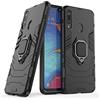 MaiJin Compatibile con Galaxy A20S Cover, Custodia Armor Anello Cavalletto (Funziona con il Supporto Magnetico per Auto) Case Paraurti per Samsung Galaxy A20s (Nero)