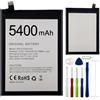 E-yiiviil Batteria di ricambio BAT20X965400 compatibile con Doogee X96 con strumenti