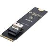 chenyang Slimline SAS SFF-8654 a M.2 NGFF Adattatore 2280MM per U.2 SFF-8639 NVME PCIe SSD