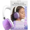 Puro Sound Labs PuroQuiet Plus, cuffie Bluetooth ANC per bambini, con microfono e suono sicuro, qualità studio (viola)