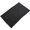Zerone 170 cm x 50 cm Altoparlante Griglia Tessuto Tessuto Altoparlante antipolvere Griglia Protettiva Copertura Griglia per Altoparlante Stereo(nero)