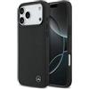 CG MOBILE Mercedes - Custodia in pelle grande alloro compatibile con MagSafe per iPhone 17 Pro Max (nero)