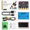 KEYESTUDIO Starter Kit base per BBC Microbit V2, programmazione grafica Bussola Bluetooth integrata, rilevamento del movimento, display a LED codifica per adolescenti + supporto batteria e cavo USB