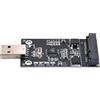 NFHK Mini PCI-E mSATA a USB 2.0 SSD esterno PCBA Conveter Pen Driver Card senza custodia