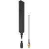Meshnology Mesh tastic 850-900 MHz LoRa Antenna 10dBi Gain Long Range Outdoor Antenna 22 cm Omni SMA Male per ESP32 LoRa V3 RAK Development Board con prolunga da 10 cm, colore nero