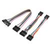 ELFJMZP Kit adattatore per pannello frontale della scheda madre: interruttore di alimentazione/connettore USB 2.0/audio per schede madri desktop (compatibili Qitian/Yangtian/ThinkCentre) a case ATX