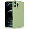 N NEWTOP Cover Compatibile per Apple iPhone 16 Pro Max, Custodia TPU SOFT Gel Silicone Ultra Sottile Flessibile Case Posteriore Protezione Fotocamera Anti Urto Guscio Scocca Colorato Fina (Verde)