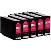 Supply Guy 5 cartucce per stampanti compatibile con Canon PGI-1500XL Magenta per Canon Maxify MB2000 MB2050 MB2100 MB2150 MB2155 MB2300 MB2350 MB2700 MB2750 MB2755