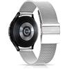 CeiBand Cinturino in metallo per Samsung Galaxy Watch 7 (40 mm 44 mm)/6 Classic/6/5. Cinturino di ricambio per Samsung Galaxy Watch FE/Watch Active 2 - Argento