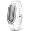 GIOPUEY Cinturini Compatibile con PLAUD NotePin, Morbido Silicone Cinturino [Resistente all'Usura] [Traspirante] - White