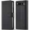 Verco Custodia a libro per Google Pixel Fold, per Pixel Fold, colore: Nero