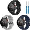 CHULN 3 Pezzis Cinturino per Amazfit Falcon, 22mm Sportivo Braccialetto di Ricambio Silicone Cinturino per Amazfit Falcon Smartwatch.