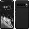 kwmobile Custodia Compatibile con Google Pixel 8 Pro Cover - Back Case per Smartphone in Silicone TPU - Protezione Gommata - nero