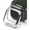 Ringke Slim per Cover Apple Watch 9/8 / 7 41mm - Clear & Chrome | Custodia, 2 pezzi, sottile, leggero, rigida PC