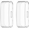 WIIKAI 2 Pacchi Cover Morbide Compatibile con HUAWEI band 9/9 NFC band 8/8NFC Custodia Proteggi Schermo TPU, Protettiva Case.(trasparente)