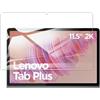Kepuch 2 Pacchi Vetro Temperato Protezioni Schermo per Lenovo Tab Plus 11.5