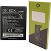 OH-BOX® Batteria compatibile con Wiko V12BNL Wiko Harry 2, Harry 2 Smart, View