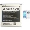 Aousavo B740 B740AC - Batteria di ricambio compatibile con Samsung Galaxy S4 Zoom, Zoom LTE, SM-C1010, NX Mini, NXF1, NX3000 B740K, B740AE, B740E (Li-ion 3,8V 2330mAh Watt 8,85Wh)
