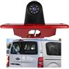 Hodozzy Telecamera Posteriore per Citroen Jumpy/Peugeot Expert/Toyota Proace/Fiat Scudo 2007-2016, Telecamera per Terza Luce di Stop, Visione Notturna a IR, Impermeabile IP67, con Linea di Retromarcia
