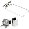 Gintai - Set di Cerniere per Schermo LCD con Coperchio di Ricambio per HP 15-BS 15T-BS 15-BW 15Z-BW 250 G6 255 G6