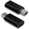 HIEbee Adattatore da USB C a Mini USB, da tipo C a Mini USB 2.0, convertitore da spina di ricarica dati Sync compatibile con lettore MP3, Dash Cam, fotocamera digitale, ricevitore, ecc.