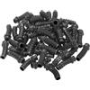 QUARKZMAN 30pz 6mm Manicotto Flessibile Protezione Boccola Cavo Connettore Antistrappo per Protezione Isolamento del Cavo Elettrico