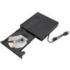 Ouitble DVD esterno DVD USB 3.0 Type-C CD DVD +/- RW Brenner Optical Drive USB C CD Drive per computer portatile per Winsxp / 2003 / Vista / 7/8.1/10.11 / Linux/OS X