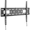 Goobay 78779 - Supporto da parete per TV Pro Fixed (L), 37 a 70 (94 cm - 178 cm), 50 kg, fissaggio semplice e sicuro, Vesa Standard, QLED/LED, nero